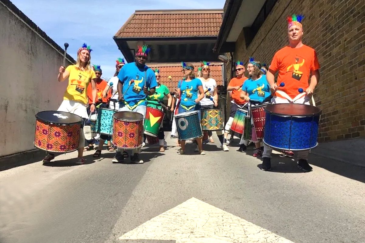 Pengenistas Samba Band at Norwood Festival